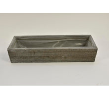 Rindenschale 25x25x4cm Natur-wash