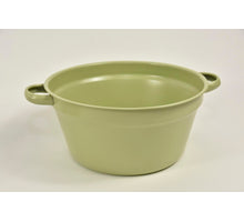 Zinkwanne mit Griffen pastellblau D21 H11cm