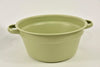 Zinken teil met handvaten pastelgroen D22,5 H11cm