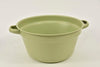 Zinken teil met handvaten pastelgroen D21 H11cm