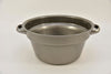 Zinc basin with handles, old-look, D19 H10cm