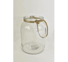 Glasbus ''Roelof'' MET TOUW D16 H20cm