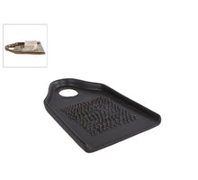 Rasp keramiek mat zwart 14,5x9x1,2cm