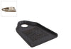 Rasp keramiek mat zwart 14,5x9x1,2cm