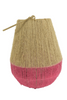 Jute Lantern Piety Fuchsia/Natural D26 H32/49cm