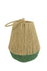 Jute Lantaarn Piety Groen/Naturel D20 H24/36cm