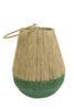 Jute Lantern Piety Green/Natural D26 H32/49cm