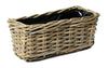 Rattan ''Kubu'' Rectangular Natural M H12xW14xL27cm