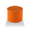 Wool felt vilt unicolor 7,5 cm Oranje 5MTR