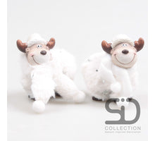 ELAND TERRACOTTA STAAND ZOE & GUS 7.5X4.5X8 CM ASSORTIE - PER STUK