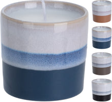 KAARS IN POT D6,7 H6,2CM 4 KLEUREN ASSORTIE