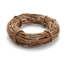 Rattan wreath 38cm natural