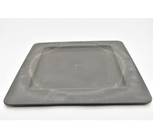 Plat bord vierkant Grijs 40x40x2cm