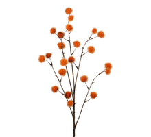 Pompom L91cm orange