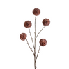 Pompom XL x5 L100cm mauve
