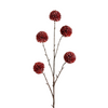 Pompom XL x5 L100cm Bordeaux/Burgundy