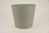 Round pot M ''Cologne'' D30 H26cm Light gray (with cap, hole in bottom) heavy plastic
