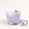 BIRD WITH PLANTER CEMENT 15X10X12 CM LILAC