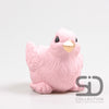 BIRD WITH PLANTER CEMENT 15X10X12 CM ROSE