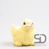 BIRD WITH PLANTER CEMENT 15X10X12 CM YELLOW