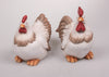 CHICKEN &amp; ROOSTER CERAMIC 19 CM assorted