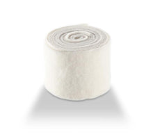 Wool felt vilt unicolor 15 cm Wit 5MTR