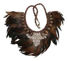 Ornament Feather Natural 35x2x50cm