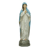 Woman Statue Polyresin Blue 11x9x36cm