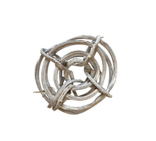 Vine Wreath Open 20cm White-Wash