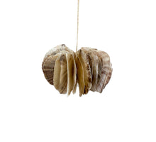Placuna hanging deco 23x23x15cm natural