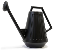 Gieter kunststof 9 liter met handvat/sproeikop black L47 H39cm