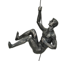 Ornament Figure Polyresin Black 16x9x19.5cm