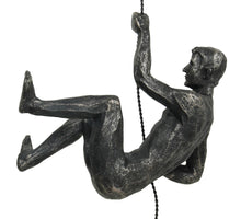 Ornament Figure Polyresin Black 14x9x19cm
