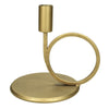 Candle Stick Gold 17x13x17cm
