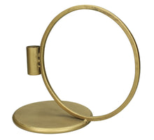 Candle Stick Gold 19x14x22cm