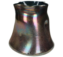 Vase Glass Gold 24x22x22cm
