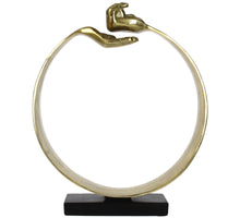 Ornament Hands Gold 43x8x34cm