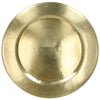 Plate Metal Gold 2x57x57cm