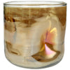 Candle Holder Glass Gold 14x14x14cm