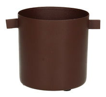 Planter Iron Brown 11.5x8.5x8.5cm
