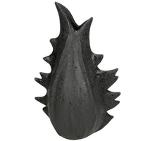 Vase Fine Earthenware Black 16x11x23.5cm