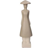 Ornament People Fine Earthenware Beige 9x8x31.5cm