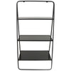 Cabinet Black Metal 110x37x57cm
