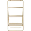 Cabinet Metal Gold 110x37x57cm