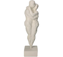 Ornament Hugging People Polyresin Ivory 8x8x32.3cm