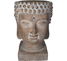 Planter Buddha Magnesium Brown 29.5x22x45cm