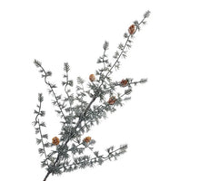 Ming Pine Spray 81cm Green/White