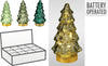 BOOM GLAS MET LED D6 H11CM 3 ASSORTIE GROEN (incl. 3X LR1130)