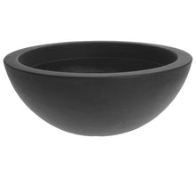 PLANTENSCHAAL KUNSTSTOF ROND DIA 52X20CM ANTRACIET