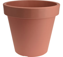 BLOEMPOT EK ROND DIA 40CM ZALM
